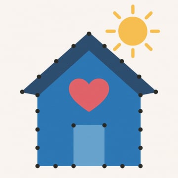 connect-the-dots-house